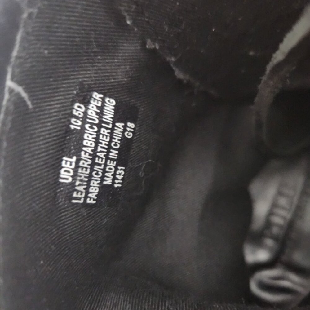 Polo Ralph Lauren Udel Men's Duck Boots Black Red Plaid Size 10.5 - Picture 12 of 12